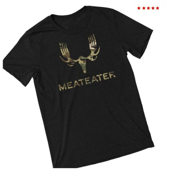 The Meateater Store Merch Camo Forks T-Shirt