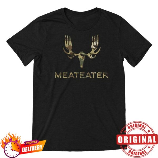 The Meateater Store Merch Camo Forks T-Shirt