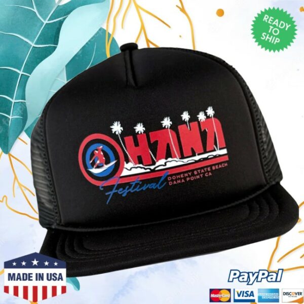 Tsurt Store Merch Ohana Festival 70S Surf Trucker Hat