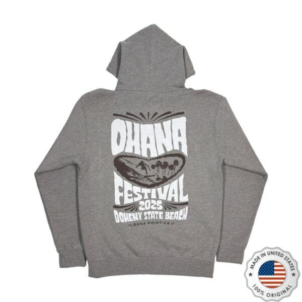 Tsurt Store Merch Ohana Festival Psychedelic Zip Hoodie