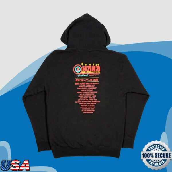 Tsurt Store Merch Ohana Festival 70S Surf Pullover Hoodie