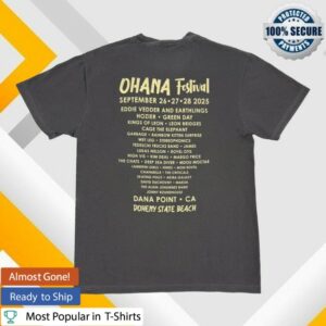 Tsurt Store Merch Ohana Festival Lounge Tee Tsurt Store Merch Ohana Festival Lounge Tee