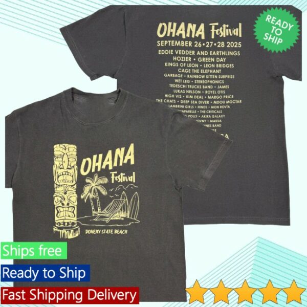 Tsurt Store Merch Ohana Festival Lounge Tee