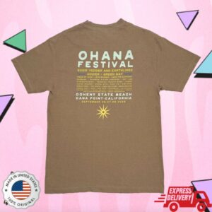 Tsurt Store Merch Ohana Festival Cove Tee Tsurt Store Merch Ohana Festival Cove Tee