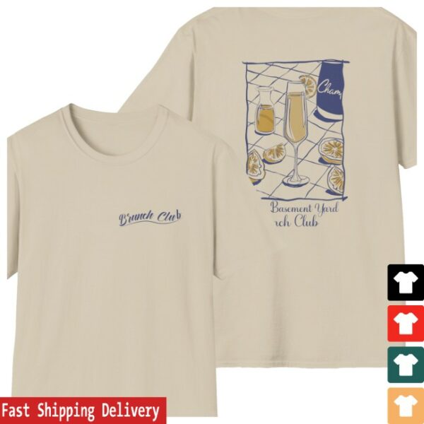Legit Merchandise Store Merch Basement Yard Mimosa Brunch Club Unisex Softstyle T-Shirt