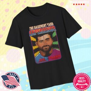 Legit Merchandise Store Merch Basement Yard Split Face Experience Unisex Softstyle T-Shirt