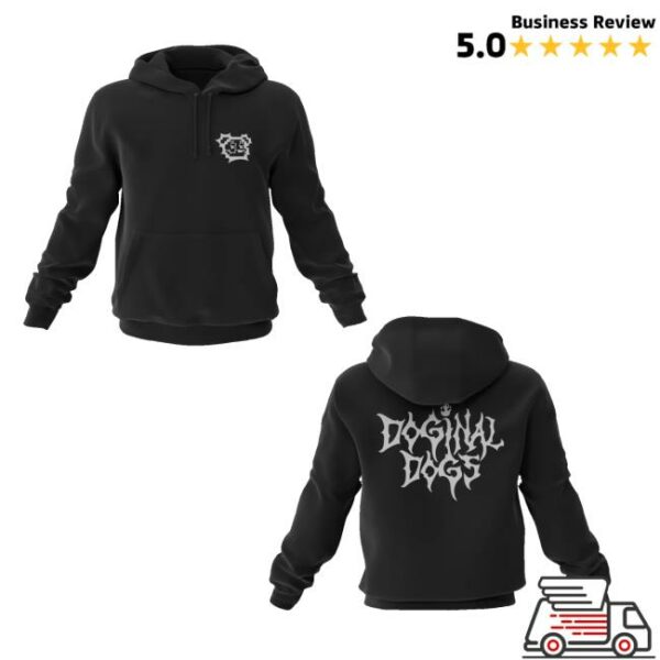 Doginal Dogs Shop Merch Metal Hoodie
