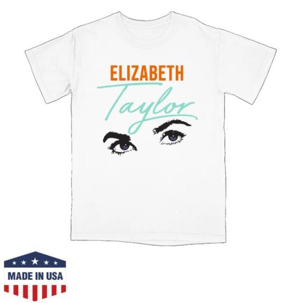 Elizabeth Taylor Store Merch Limited Edition Violet Eyes Showgirl T-Shirt