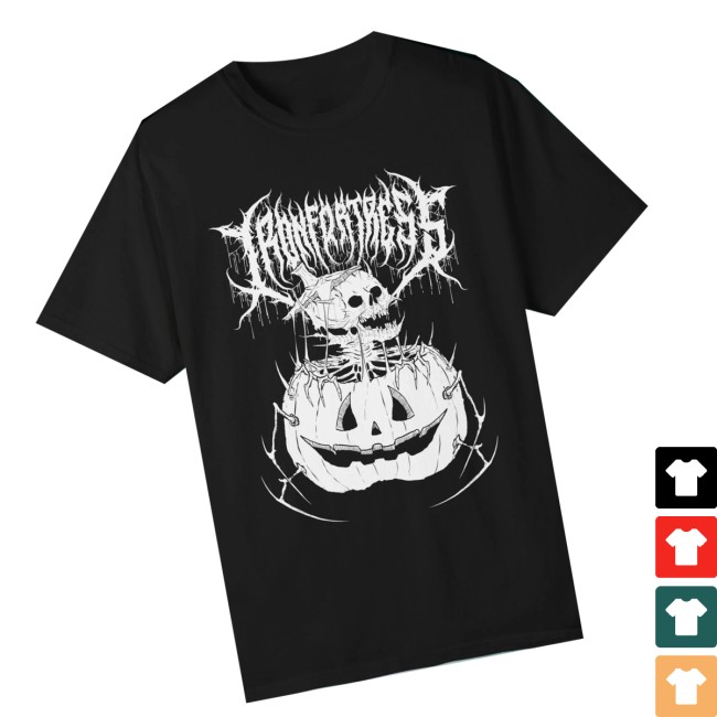 kenny iron fortress records store shop iron fortress records halloween 2025 t shirt wqq