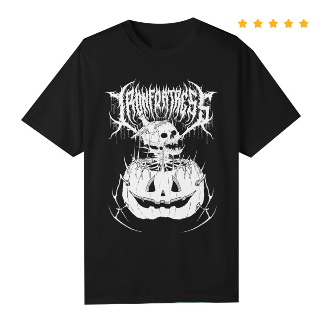 kenny iron fortress records store shop iron fortress records halloween 2025 t shirt