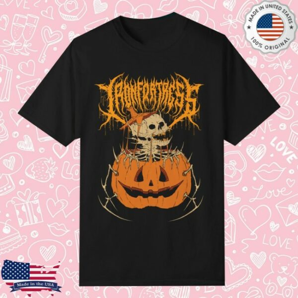 Iron Fortress Records Store Shop Merch Iron Fortress Records Halloween 2025 T-Shirt