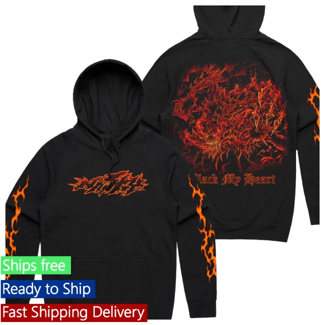 Merch Warfare Store Shop Black My Heart Black Hood Merch Warfare Store Shop Black My Heart Black Hood