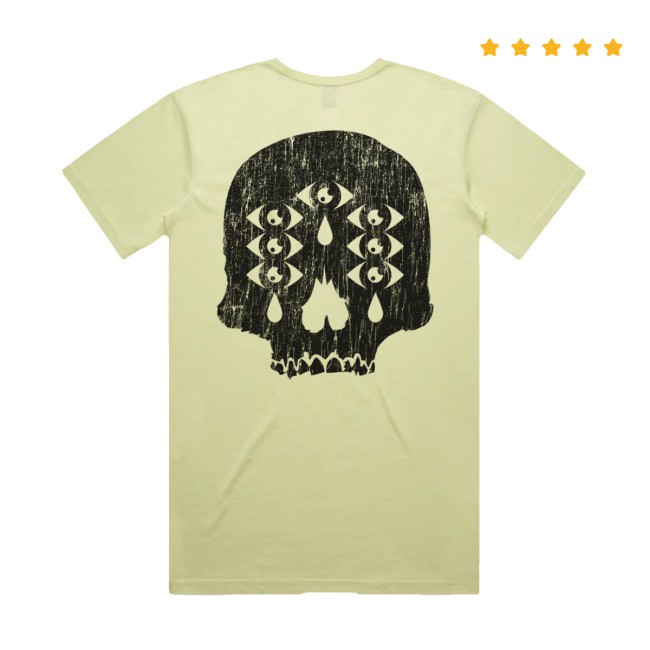 Merch Warfare Store Shop 7 Eye Skull Tee Merch Warfare Store Shop 7 Eye Skull Tee