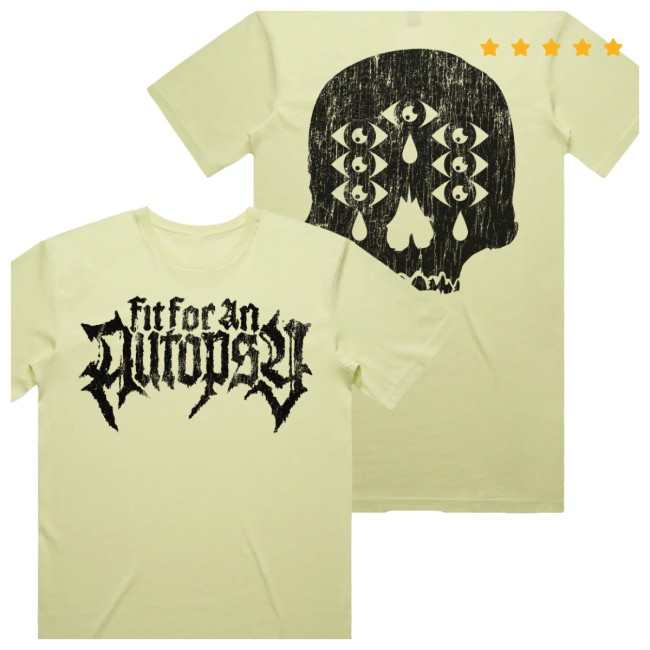 Merch Warfare Store Shop 7 Eye Skull Tee Merch Warfare Store Shop 7 Eye Skull Tee