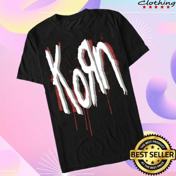 Afm Records Store Merch Korn Dripping Logo T-Shirt
