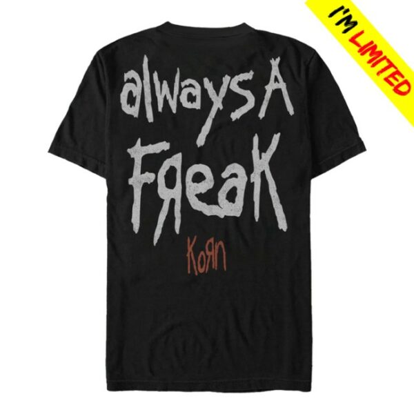 Afm Records Store Merch Korn Always A Freak T-Shirt
