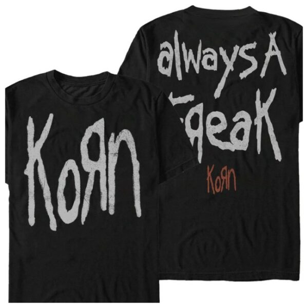 Afm Records Store Merch Korn Always A Freak T-Shirt