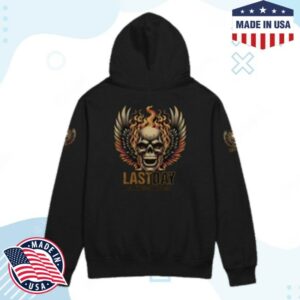 Fourthwall Store Merch Last Day Logo Hoodie Fourthwall Store Merch Last Day Logo Hoodie