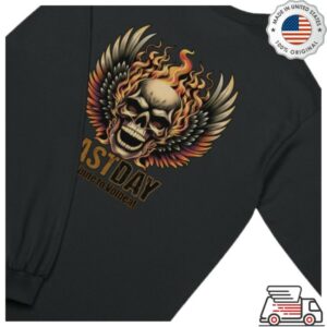 Fourthwall Store Merch Last Day Logo Long Sleeve Fourthwall Store Merch Last Day Logo Long Sleeve