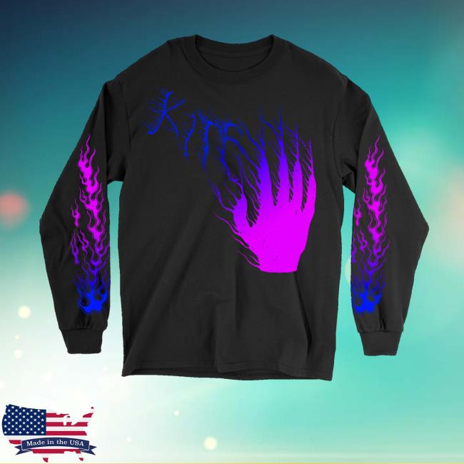Kitehq Merch Store Blue Flames By Robert Hurula Long Sleeve Kitehq Merch Store Blue Flames By Robert Hurula Long Sleeve