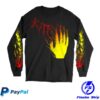 Kitehq Merch Store Blue Flames By Robert Hurula Long Sleeve Kitehq Merch Store Blue Flames By Robert Hurula Long Sleeve