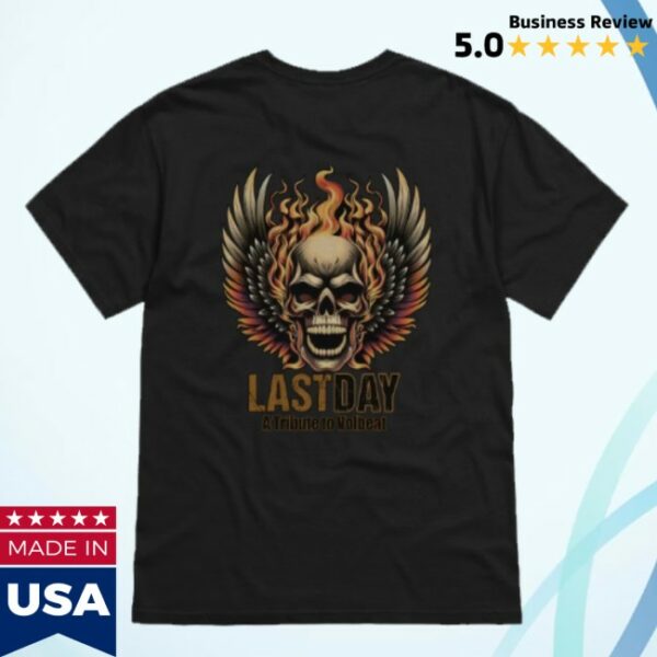 Fourthwall Store Merch Last Day Logo T-Shirt