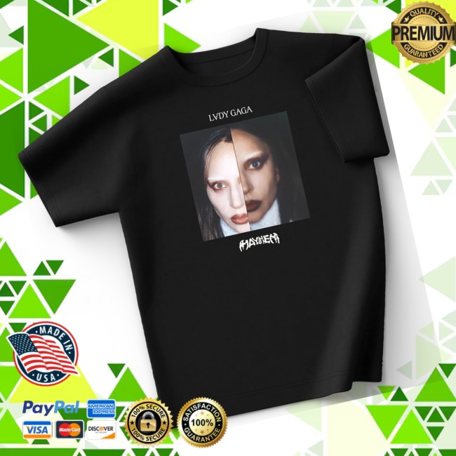 Lady Gaga Store Merch Dual Photo T-Shirt Lady Gaga Store Merch Dual Photo T-Shirt