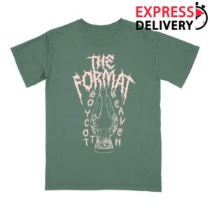 Hellomerch Store The Format Metal Light Green T-Shirt Hellomerch Store The Format Metal Light Green T-Shirt