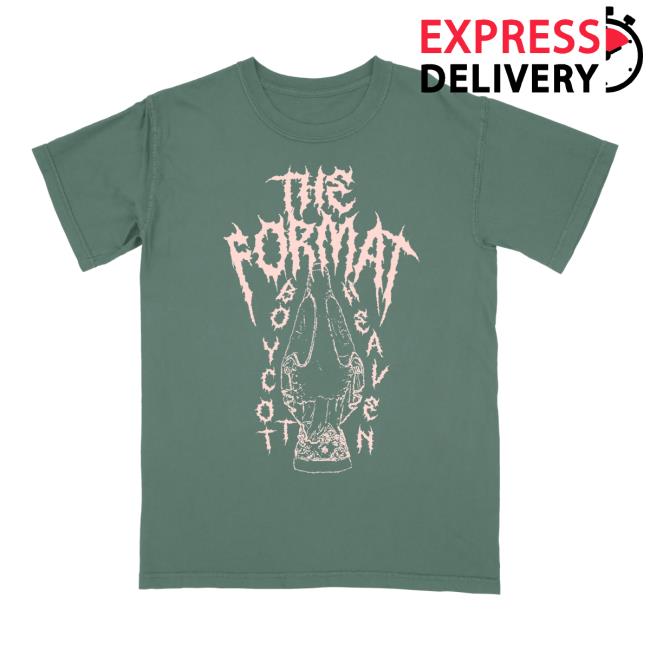 Hellomerch Store The Format Metal Light Green T-Shirt Hellomerch Store The Format Metal Light Green T-Shirt