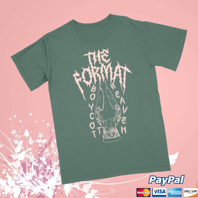 Hellomerch Store The Format Metal Light Green T-Shirt Hellomerch Store The Format Metal Light Green T-Shirt