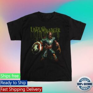 Heroesvillains Merch Store Marvel Zombies Captain America Undead Avenger Tee