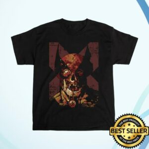 Heroesvillains Merch Store Marvel Zombies Wolverine Face Tee