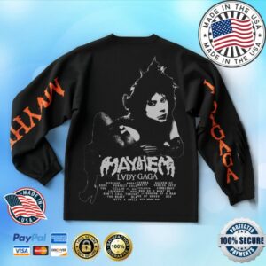 Lady Gaga Store Merch Mayhem Longsleeve T-Shirt