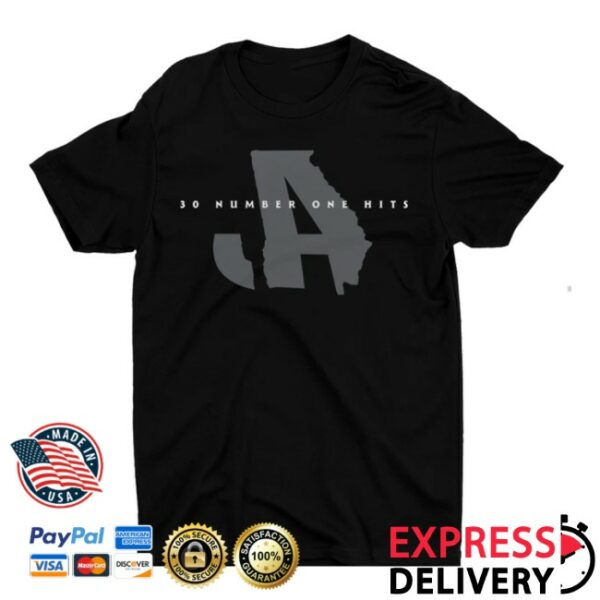 Jason Aldean Store Merch 30 Number One Hits Tee