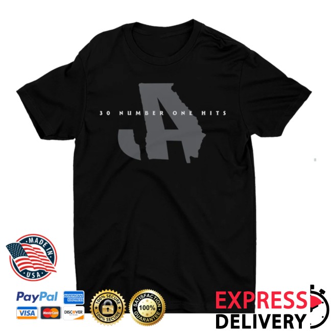 Jason Aldean Store Merch 30 Number One Hits Tee Jason Aldean Store Merch 30 Number One Hits Tee