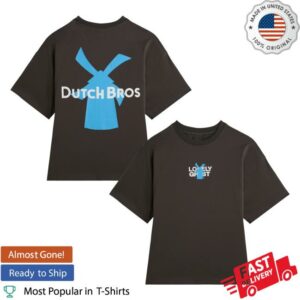 Lonely Ghost Merch Store Lg X Dutch Windmill Boxy Tee