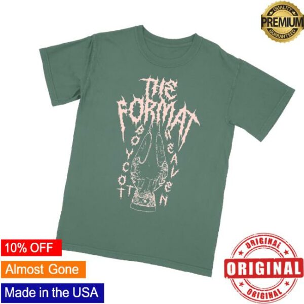 Hello Merch Store The Format Metal Light Green T-Shirt