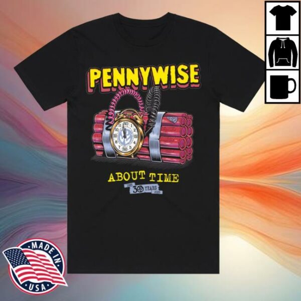 Artist First Merch Store About Time 30 Years T-Shirt