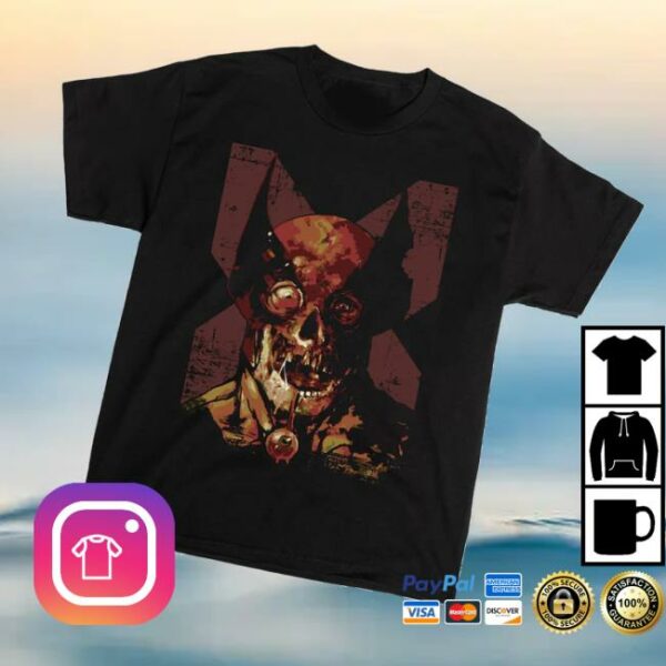 Heroesvillains Merch Store Marvel Zombies Wolverine Face Tee
