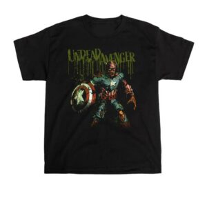 Heroesvillains Merch Store Marvel Zombies Captain America Undead Avenger Tee
