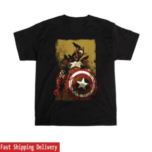 Heroesvillains Merch Store Marvel Zombies Captain America Crows Tee