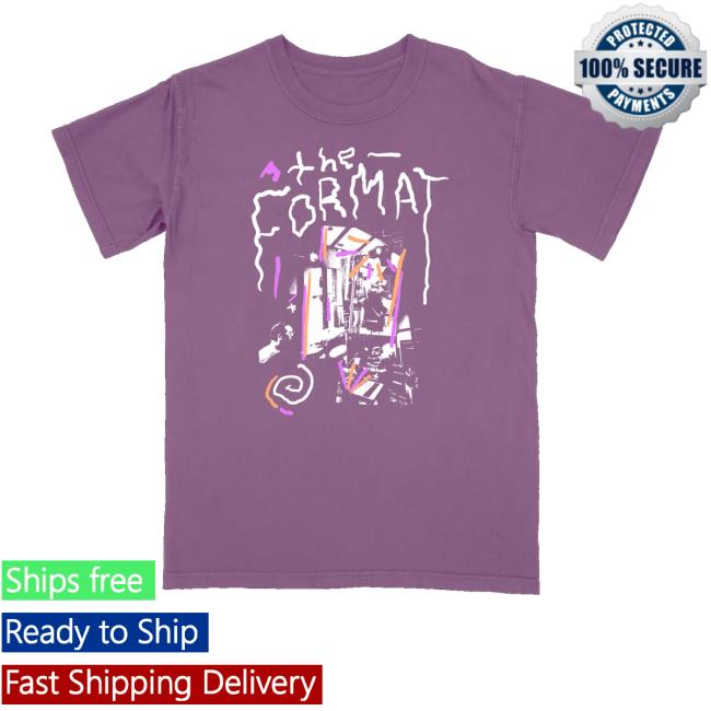 The Format Merch Store Band Berry T-Shirt 3 kenny The Format Merch Store Band Berry T Shirt
