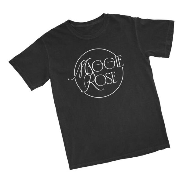 Maggie Rose Merch Store Black Logo Tee