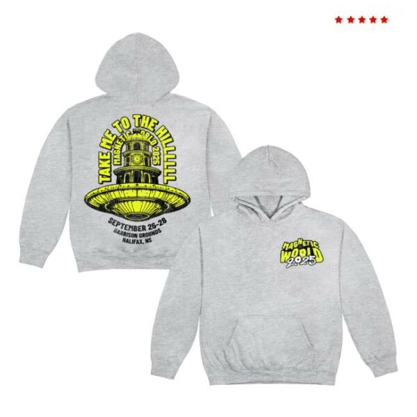 Magnetic World Merch Store Magnetic World Hoodie Heather Grey