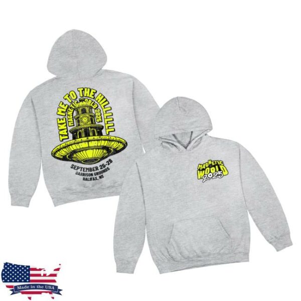 Magnetic World Merch Store Magnetic World Hoodie Heather Grey