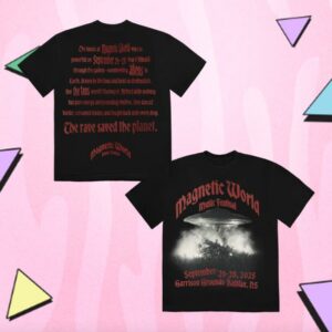 Magnetic World Merch Store Magnetic World T-Shirt Black