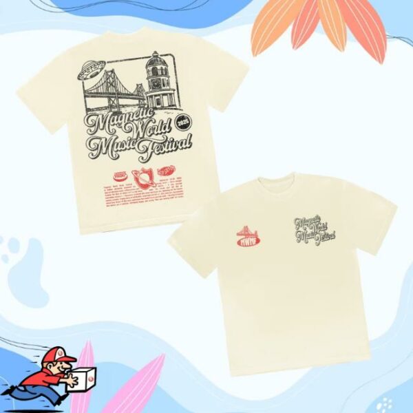 Magnetic World Merch Store Magnetic World T-Shirt Cream