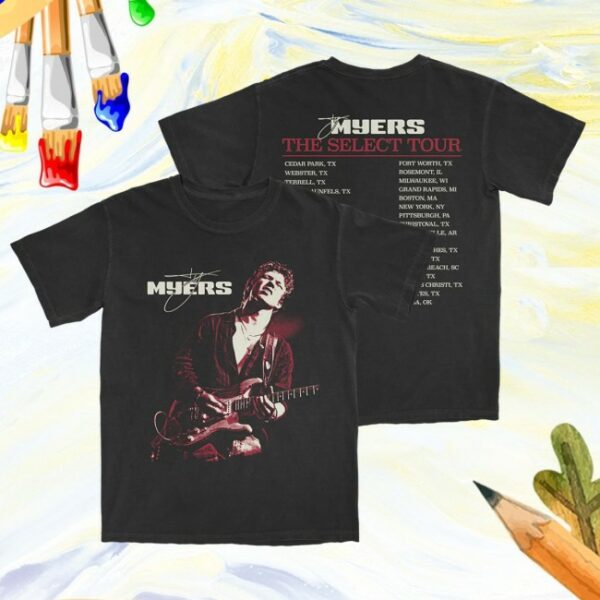 Ty Myers Store Merch The Select Tour Tee