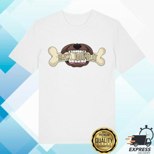 Merch City Store Merch Sammensværgelsen Raw Doggett Hvid T-Shirt