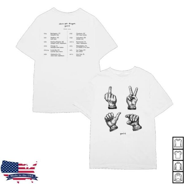 Goose The Band Merch Store Cyd Tour Tee Fall 2025